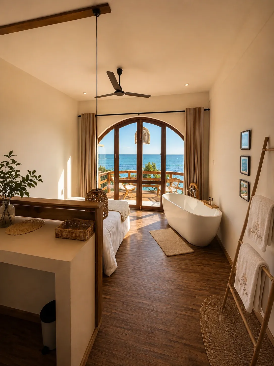 Boho Arch Surf View Hot Tub Suite gallery photo 7