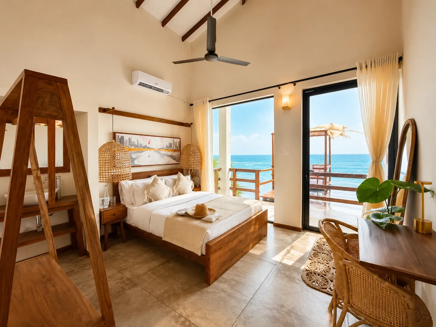 Sea View Room with Outdoor Lounge photo 2